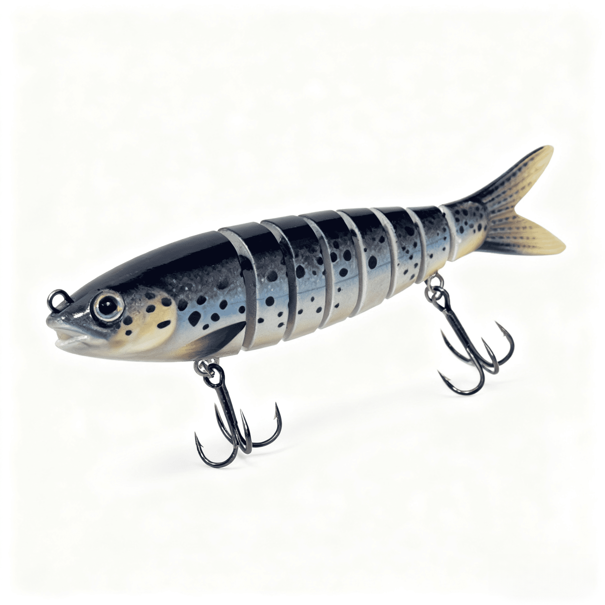 multi joint sinking lure – black
